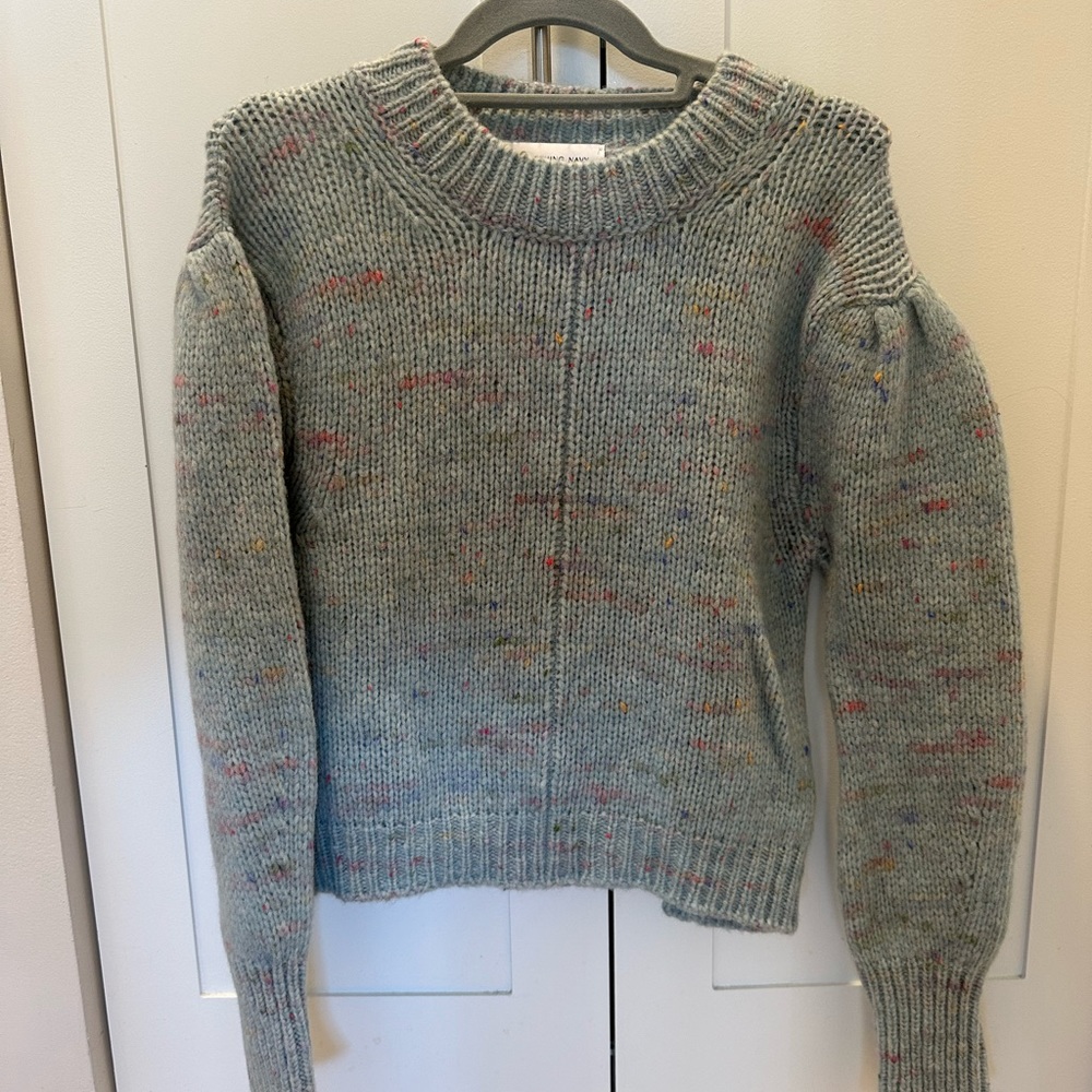 Multi blue sweater